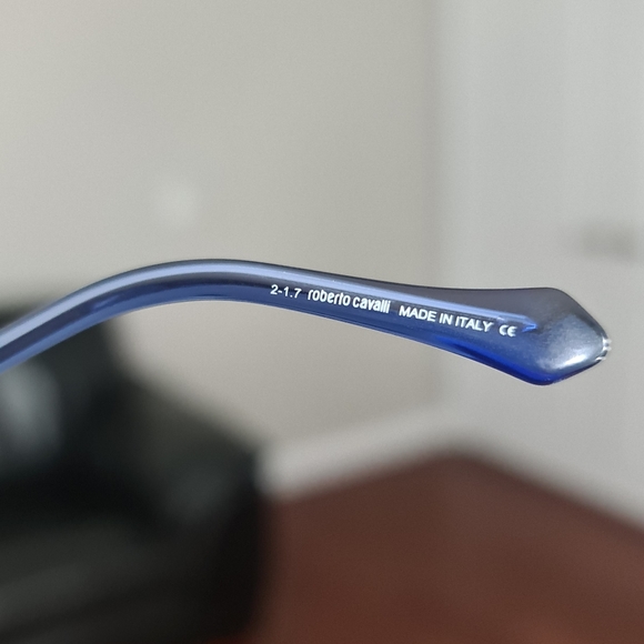 Roberto Cavalli Blue and Silver Sunglasses - Picture 9 of 11